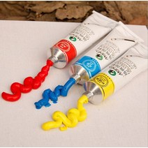 마카쥬물감 운동화 리폼 신발 염색 전문 예술 모든 색상 50ml 각 튜브 오일 페인트 색상 그림 그리기 안료 미술 용품, 적갈색