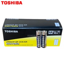 도시바 AA건전지 알카라인건전지 LR6 40개입벌크타입, 40개입, 40개입