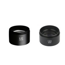 현미경렌즈 0.3X 0.5X 0.7X 0.75X 1X 1.5X 2.0X 줌 스테레오 용, 0.5X 1.5X_One Size