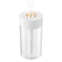 USB 식물성 가습기 휴대용 저소음 사무실 다용도 최대8시간, 350ML 화이트
