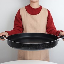 HJ 알루미늄 전판 32cm AA 코팅 닭갈비 팬 볶음 대용량 업소용, SW 알루미늄 전판 48cm (033635)