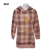 MLB스포츠 기본로고 데일리 롱 후드티 44 (3325)