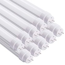 G13구금 회전 조정 기능 첨부 초코스파 LED 램프 형광등 40w형 120cm 전광속 2600루멘 저소비 전력 18W 주백색 부드러운 색조 직관 led형광관 공사 불요 2년간 품질 보증 첨부 PL보험 가입이 끝난 10개들이
