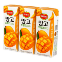 델몬트 망고 드링크 190ml*32개, 32개, 190ml