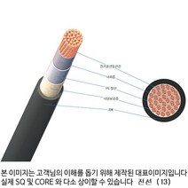 전선 TFR 8 6SQ x 2C M단위판매 130526전선 조명 부자재 인테리어 인테리어용품, M단위판매 E100194