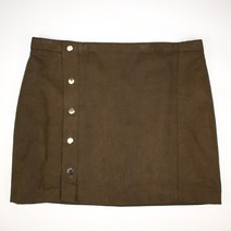 242.자라베이직 인조가죽 H라인 스커트치마/정품/여성