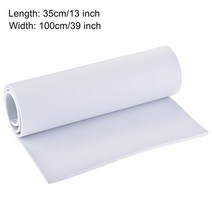 스티로폼판 스티로폼완충제 판넬 폼보드 1pc 5mm 두께 eva 시트 롤 spone 공예 eva 시트 diy 수제 모델 재료 만들기, 흰색 13x39인치, 두께 5mm