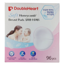 더블하트 허니콤 수유패드 일회용 수유패드 96매입