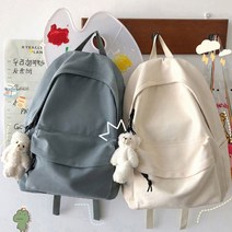 유지원졸업선물 남자 여자 무지 기본 디자인 캐주얼 캔버스 가방 백팩캐주얼백팩 남자중저가가방 남자캐주얼백팩 남성백팩 여성오피스백팩 멀티백팩 남자백팩, 블랙