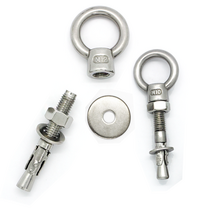 스텐 아이너트 웨지앙카 세트 8mm 10mm 12mm, 스텐아이너트&스텐웨지앙카 세트, M8세트(M8x65mm)-2EA, 1세트