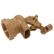 Robert Manufacturing RF610 시리즈 Bob Red Brass 플로트 밸브 (복합 작동 레버 포함) 1-1 / 2 