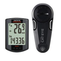 Cateye 속도계 CC-RD310W 스트라다 슬림 (7색상), 레드+유니버설센서