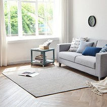 아이레홈 자가드 헤링본 먼지없는 사이잘룩 사각 러그 카페트