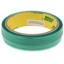 GHSHOP 4-10pack 50M 칼 없는 결승선 자동차 비닐 포장 절단 테이프 스티커, 4개, PVC, 녹색
