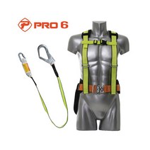 프로식스 TA-13 상체식 안전벨트 AL 웨빙 죔줄 안전대, 단품