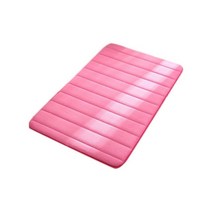발매트 욕실매트 욕실 매트 카펫 흡수성 쉬운 메모리 폼 주방 바닥 러그 및 세트 샤워, [06] Rose Red, [01] 50x80cm