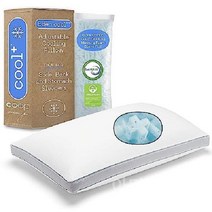 미국 Coop 기능성 베게 메모리폼 베개 퀸 사이즈 쿨링젤 포함 일자 거북목 등받이 지지대, Eden Cool+, Cool+ Standard