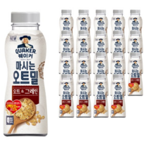 롯데제과 퀘이커 마시는오트밀 오트&그레인, 50g, 26개