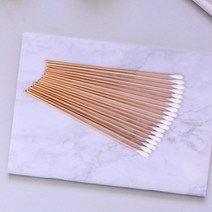 지지배 15cm 순면 자작나무 긴 면봉 100개입 1팩