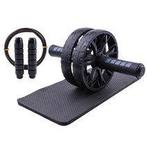AB 롤러 휠 기계 줄넘기 점프 로프 운동 스포츠 홈 체육관 코어 근육 운동 장비 복부 피트니스 트레이너, [3] 아이보리
