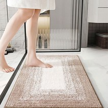 인터노바 극세사 발매트, 브라운