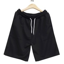 편안한 허리밴딩 블랙 화이트 그레이 남자 여름 소프트 추리닝 츄리닝 카고 팬츠 반 바지