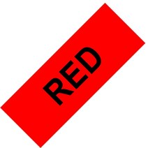 1PK 라벨 테이프 SS12KW 12mm 카세트 리본 라벨 인쇄 EPSON LW-300 LW-400 LW-600P LW-700 LC-4WBN9 라벨 메이커, Black on Red, 9mm