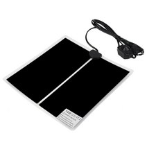 베타필름히터 수족관히터 어항히터기 수조온도조절패드 파충류 전기장판 매트 애완동물 28x28cm 조정 가능한 따뜻한 침대 양서류 및 다양한 작은 동물 가열 담요