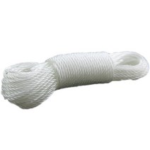1 pcs 10m/20m 긴 컬러 나일론 로프 야외 Windproof 빨랫줄 로프 개폐식 여행 세척 라인 의류 건조 라인, WHITE_20m