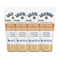 Gold Bond 골드본드 소프트닝 하이드레이팅 크림 156g 4팩, 4개