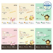 아이코코 KF94 황사 마스크 소형 화이트 블랙 25매+가그린 10ml 1포 증정 ~16시 주문까지 오늘 출고, KF94 소형N(4살~얼굴작은7살)
