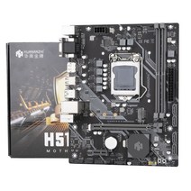 HUANANZHI M-ATX 마더보드 인텔 LGA 1200 지원 세대 DDR4 2666 2933MHz 64G M.2 NVME SATA3.0, 한개옵션0