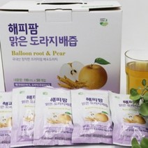 국내산 나주배로 착즙한 깔끔한 도라지배즙 배도라지즙, 110ml, 도라지배즙50포