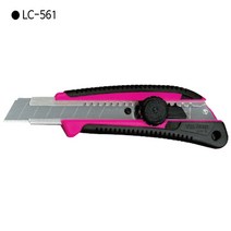 [TAJIMA] 타지마 커터칼 LC-561 규격18mm 잠금형/고무그립/컷터칼