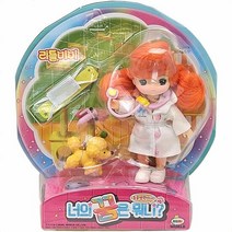 리틀미미 너의꿈은뭐니 동물병원의사 어린이 인형, 상세페이지 참조