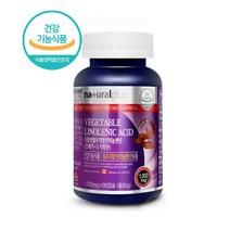 캐나다 식물성 필수지방산 리놀렌산 620mg 아마씨유 100% 보충 영양제 저온압착 1일1캡슐 대용량, 90캡슐 1개