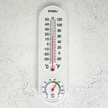 아날로그 벽걸이 온습도계 알콜온도계 플라스틱온도계, 벽걸이온도계, 본상품선택