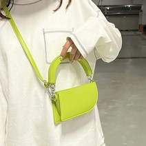 바나나 미니 크로스백 휴대폰가방 가죽 지갑 여성 여자 파우치