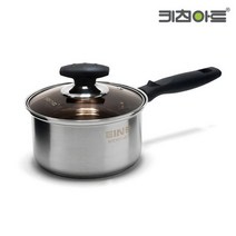 키친아트 편수냄비 스텐레스 3중바닥 18cm 편수냄비, 아인스냄비 18cm 편수