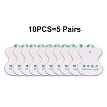 EMS 운동 근육 다이어트 전기 10 침술 디지털 치료 기계 슬리밍 전기 바디 마사지, 10개