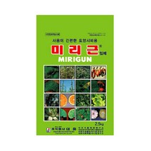 대유 미리근입제 2.5kg 토양시비용 미량요소 복합비료, 단품