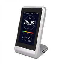 이산화탄소 측정기 공기질 새집증후군 가정용 미세먼지 PM1.0 실내 공기 일산화탄소 샤오미 온도, 01