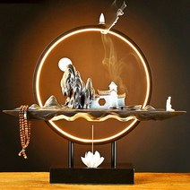 거실 진열 장식품 부처님 역류함 향초 홀더 팬시 무드등 권 가정용 응접실이 있다 디퓨저 난로 단향 무거워 1881023471, 강남 수향 (클래식 색 )_재물을 모