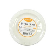 아이존 종이접시 14cm, 10개, 6개입