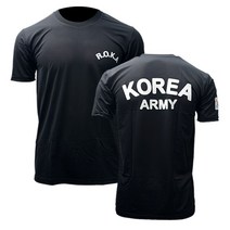 S/ADEE 쿨론반팔티 로카티 군인 군용 남자 로카티 검정라운드반팔티셔츠 코리아아미티셔츠 367649EA
