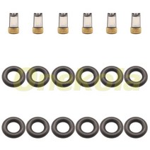 연료 인젝터 씰 O-링 키트 필터 INJ577 Chevrolet Matiz Spark 2004-2006 96518620 용, 02 6 piece set, 02 6 piece set
