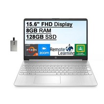 2021 HP 15.6인치 FHD 디스플레이 노트북 컴퓨터 AMD Ryzen 3-3250U 프로세서 인텔 i5-1035G1 비트 8GB DDR4 RAM 128GB SSD A, 8GB RAM 128GB SSD