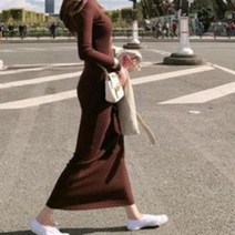3컬러니트롱원피스