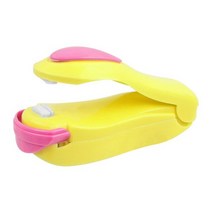 전기 난방 씰링 기계 히트 실러 식품 포장 휴대용 음식 클립 미니, [01] yellow