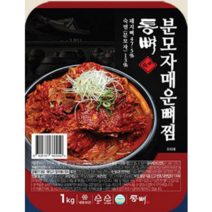 [통뼈공식몰] 통뼈 분모자 매운 뼈찜 1kg X 6팩, 1. 매운 뼈찜 6팩